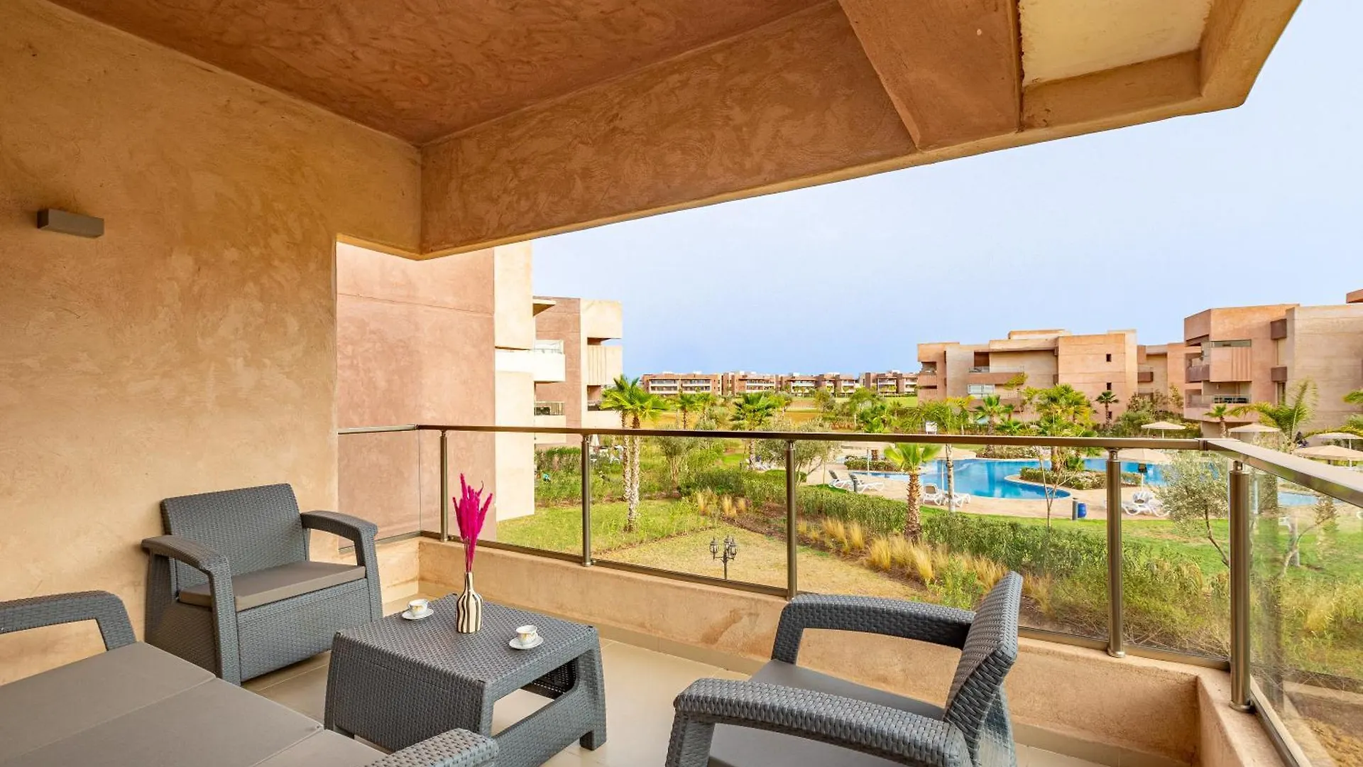 Apartmán New! Residence De Luxe Avec Piscine & Parking Marakéš Maroko